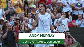 18 Minutes of Murray Magic ✨| Andy Murray's Best Ever Wimbledon Shots