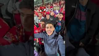 جماهير العين الاماراتى تشجع النادى الاهلى  #الاهلي