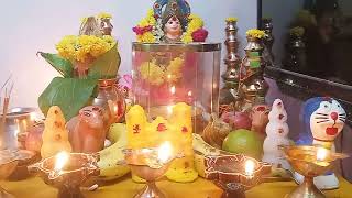 మా ఇంట్లో లక్ష్మీ మాత పూజ దీపావళి రోజు #diwali #deepavali #deepawali #laxmi #pooja #viral #trending