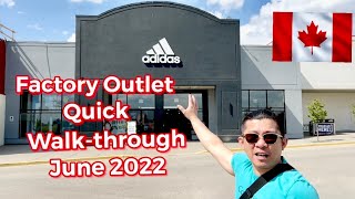 ADIDAS SIGNAL HILL FACTORY OUTLET [ QUICK WALK-THROUGH JUNE 2022 ] || CALGARY ,AB