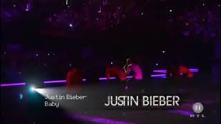 Justin Bieber baby live concert