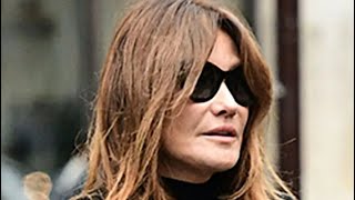 Carla Bruni dévasté face par le deuil, la mort d’un membre de sa famille