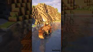 [RE] Medieval Ship | Simple boat | Building ideas | Minecraft Timelapse #saddiqships