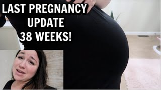 LAST PREGNANCY UPDATE EVER // 38 WEEKS PREGNANT // CSECTION TOMORROW