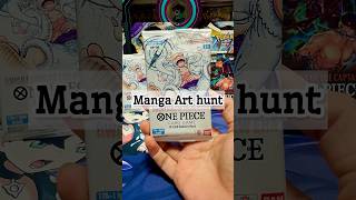 Luffy Manga Art Hunt Opening One Piece TCG OP-05 booster pack #onepiececardgame #onepiece #shorts