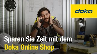 Sparen Sie Zeit mit dem Doka Online Shop [DE]