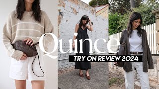 Quince Review: Clothing Try On & Top Ten Pieces to Buy 2024 [Affordable Style]