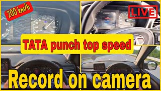 Tata Punch top speed 200 km/hr || Tata Punch stability and 0 to 100 km