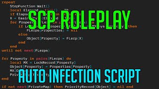 SCP: ROLEPLAY | HACK/SCRIPT | AUTO INFECTION SCRIPT