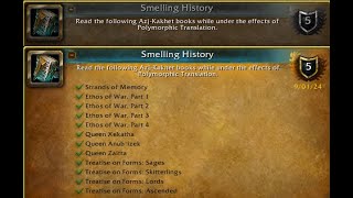 How To Get The Smelling History Achievement! (Azj-Kahet)