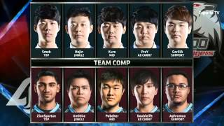 Counter Logical Game vs KOO Tigers - Worlds 2015 Group Stage - Gr.A