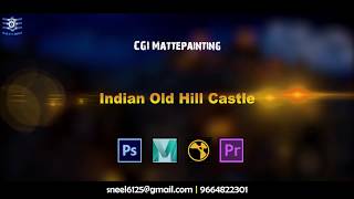 CGI VFX Matte Painting | Indian Castle Hill | NEEL SONI