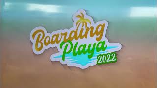 RUEDA DE PRENSA BOARDING PLAYA 2022