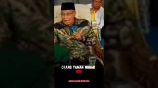 Dicari dalam catatan sejarah tidak ada pahlawan dari orang Yaman  yg ada Habib usman mufti Belanda