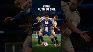 Watch This Viral Nutmeg Skill & Apply 🥵 #shorts #football #soccer #footballskills #soccerskills