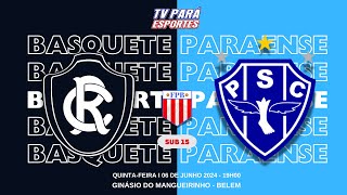 REMO X PAYSANDU - BASQUETE AO VIVO 🏀