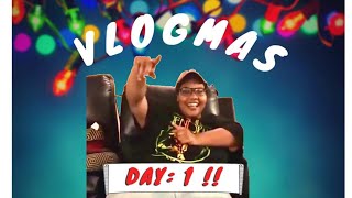 Vlogmas #Day1 *New Intro!!* 🎁 ( reupload )