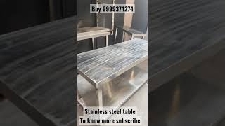 Stainles steel working table for commercial kitchen 2*5 2*4 customize your size top and bottom shelf