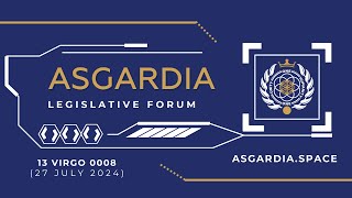 Asgardia Legislative Forum on 13 Virgo 0008