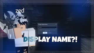 HOW TO GET/CHANGE YOUR DISPLAY NAME IN ROBLOX! | Change your name for free