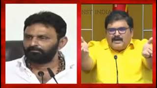 TDP Leader Pattabhi Strong counter to Nani | Nani Vs Pattabhi