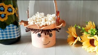 LEMBRANCINHA FESTA JUNINA/DECORAÇÃO COM RECICLAGEM DE LATA