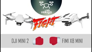 Fimi X8 Mini VS DJI Mini 2 - Comparativa en español de los mejores drones de menos de 250 gramos