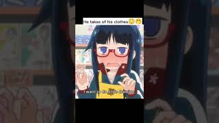 He takes off his clothes 😳‼️☠️‼️anime funny moments#Anime #Naked #funnymoments #hentai