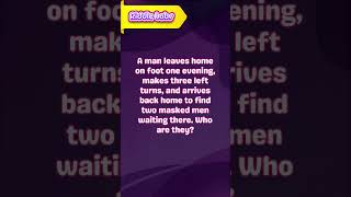 Homecoming Twist: Unmasking Visitors! 🚶‍♂️🏡 #riddles #brainteasers #riddle #riddlecommunity