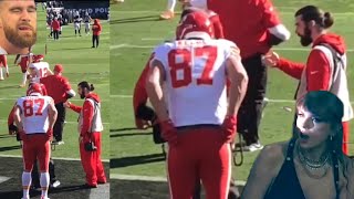 crazy man🤣! Travis Kelce DROPS his pants & moons HECKLING Patriots fans - Taylor shocked