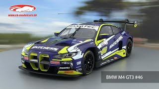 ck-modelcars-video: BMW M4 GT3 #46 6th 24h Spa 2023 Farfus, Martin, Rossi 1:18 Minichamps