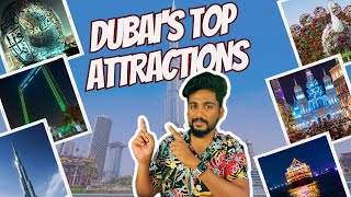 Top 10 Must Visit Attractions You Can't Miss in Dubai | Tamil