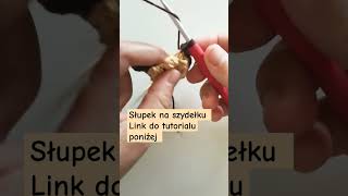 Słupek na szydełku Double Crochet Link do tutorialu #shorts