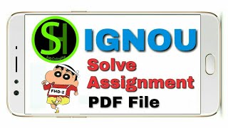 Free IGNOU Solve Assignment Download | Kyse FREE me IGNOU solve Assignment Download kre - FHD-2 ONLY