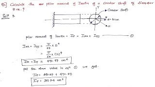 Polar Moment Of Inertia Of Circular Shaft 🔥| Lecture 2 | हिन्दी में 🔥| Civil Stuff |