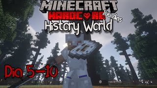 100 días en MINECRAFT HARDCORE pero tus PEORES PESADILLAS se vuelven REALES | HistoryWorld Ep-3