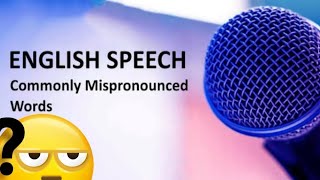 10 English Words That You Are Still Mispronouncing #correctpronunciation #english