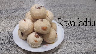 rava laddu/rava ladoo