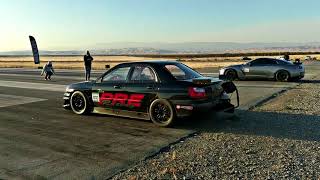 1/2 Mile Subaru Record. 1000HP NO2 MONSTER by PREracing