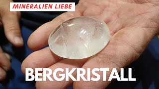 Bergkristall aus Madagaskar - Aus Mineralien Sammlung