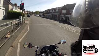 How a biker says hi, Refused a high five