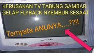 Tv tabung gambar gelap