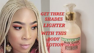 EVOB MON SECRET LOTION(MY HONEST REVIEW)