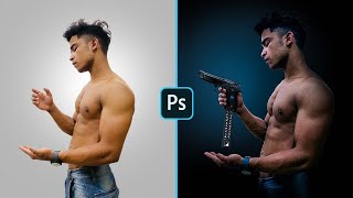 Photoshop Gun Creative Photo Editing In Photoshop | Photoshop Tutorial | Photo Manipulation