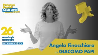 Angela Finocchiaro con Giacomo Papi