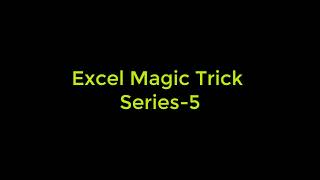 Series-5 Excel Magic Trick Short Video || Insert Indian Rs. Sign in Excel