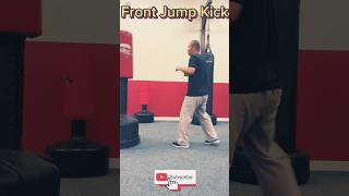 Front Jump kick Strike #martialarts #sanda#boxing#kungfu