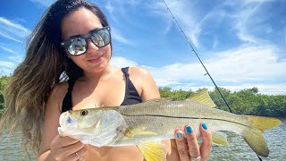 SNOOK fishing IN Sanibel, FL | ALWAYS a blast #youtubeshorts #shorts