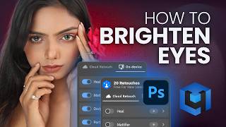 Eliminate Dark Circles and Brighten Eyes in Photoshop with Retouch4me DodgeBurn & Eye brilliance