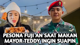 SO SWEET MAYOR TEDDY SUAPIN FUJI AN MAKAN DI DEPAN PUBLIK BIKIN BAPER